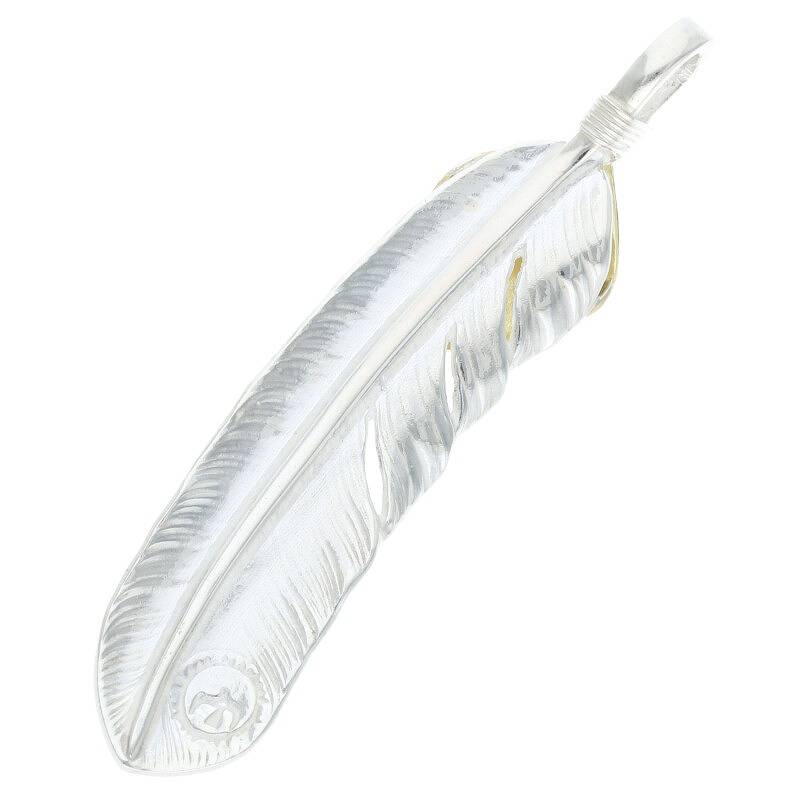 太郎金欠　① 新品】上金特大フェザー 右向き 【取扱：原宿シルバー店