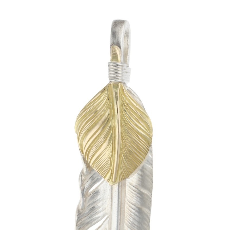 上金特大フェザー 右向き 【取扱：原宿シルバー店】 | すべての商品