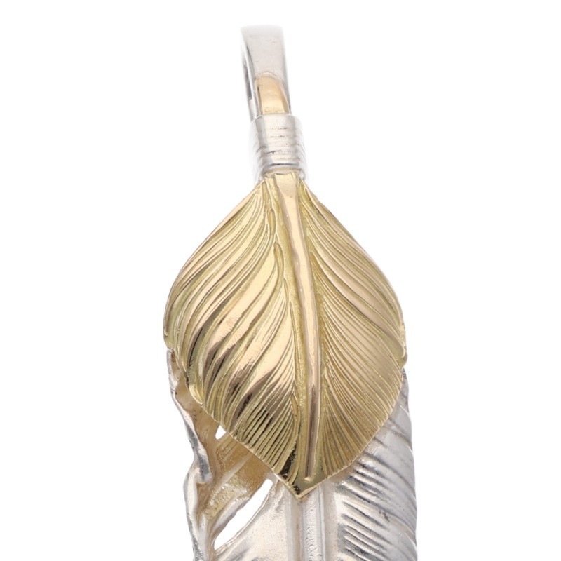 上金特大フェザー 右向き ※使用感あり【取扱：原宿シルバー店