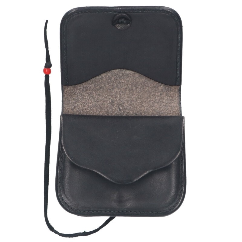 鬼ぐるみ製小物入れ 角型小銭入れ 黒【取扱：原宿シルバー店】 | すべての商品