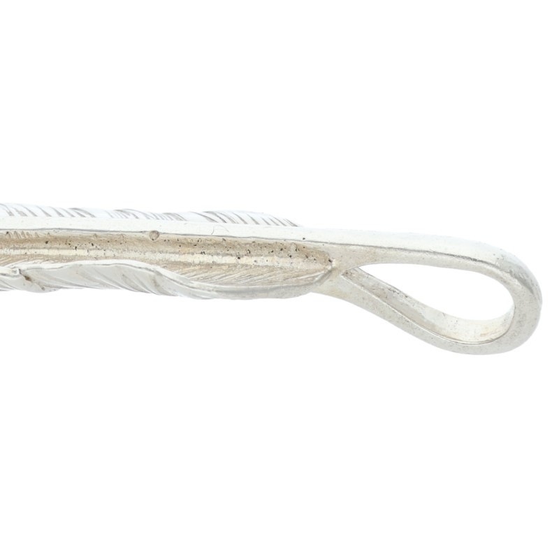 先金特大フェザー 左向き ※9.04g【取扱：原宿シルバー店