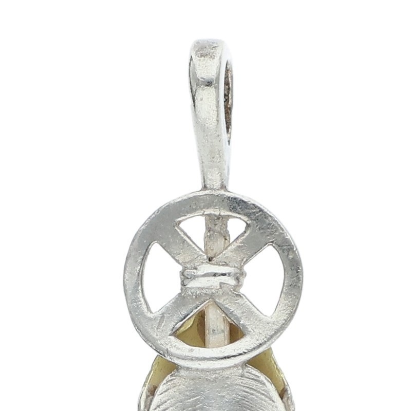 ゴローズ　ハートホイールフェザー大 RINKAN保証書原本 ハートホイールフェザー 大 ※使用感あり 【取扱：原宿シルバー店