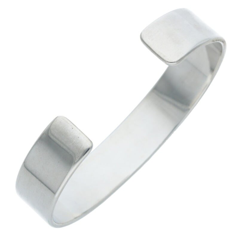 ゴローズダブルローズ平打ちブレス SALE】ローズ付き平打ちブレス L ※使用感あり【取扱：名古屋大須