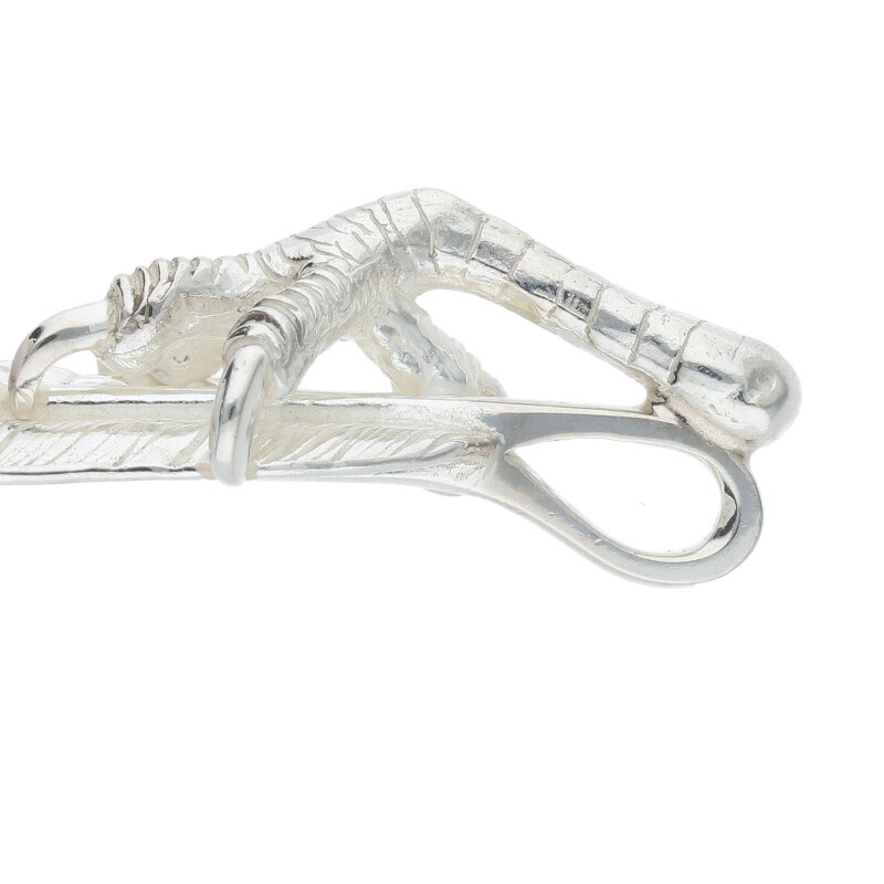 美品】銀爪特大フェザー 右向き 【取扱：原宿シルバー店】 | すべての