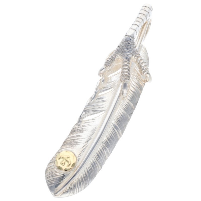 TADY＆KINGフェザー特大右向き TADY&KING特大爪K18フェザー Necklace TADY＆KING ONLINE STORE
