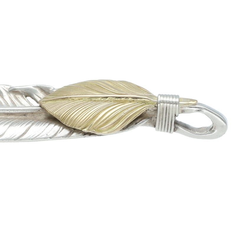 オールド上金特大フェザー 右向き ※広げあり 【取扱：名古屋大須店