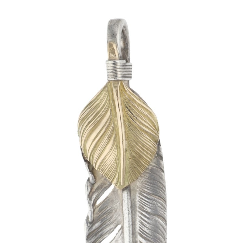 上金特大フェザー 右向き ※使用感あり 【取扱：原宿シルバー店