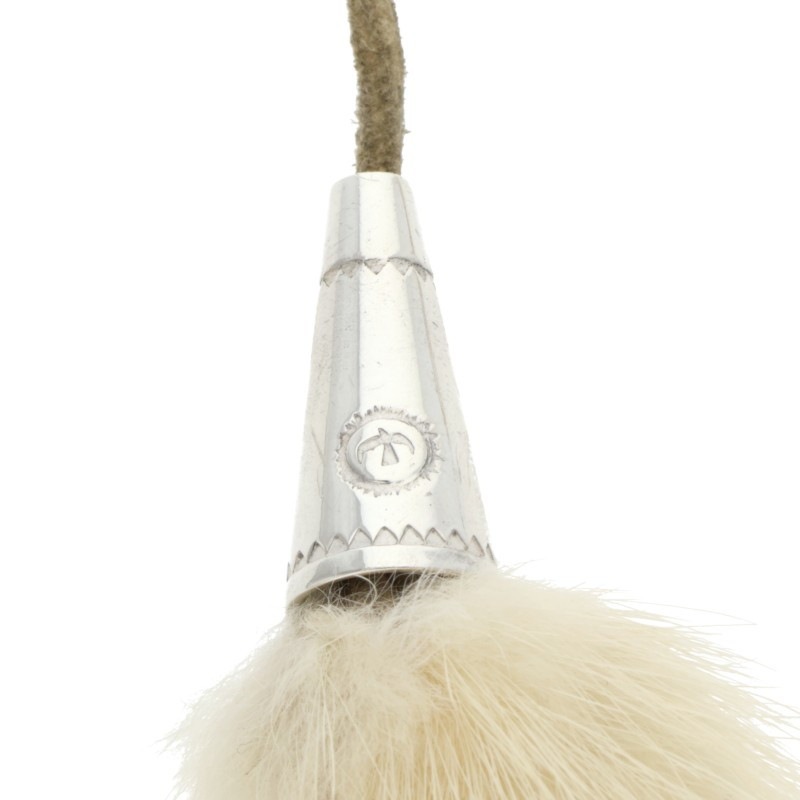 1/31新入荷セール23時まで】ミンク付きSVコーン 【取扱：原宿シルバー