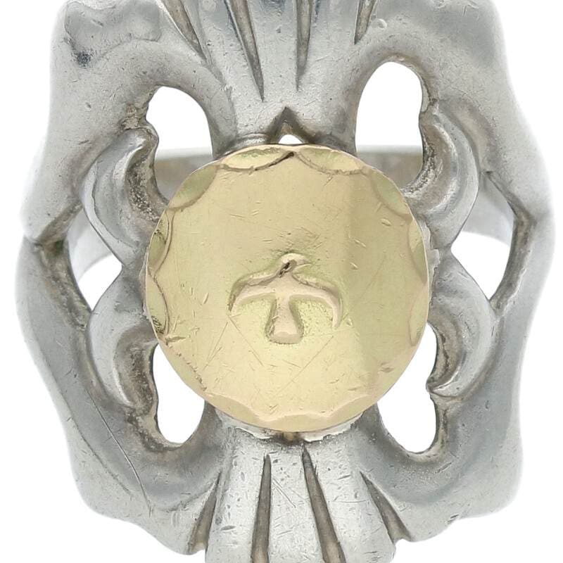 大金メタル付きキャストリング 〈15号〉 【取扱：原宿シルバー店