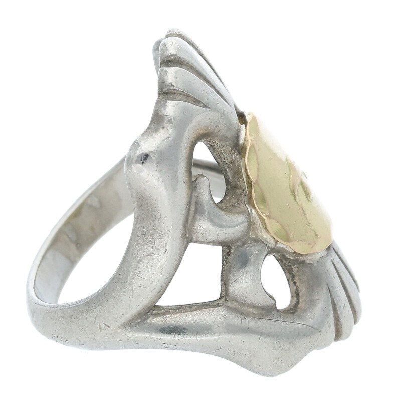 ゴローズ　キャストリング　15号 大金メタル付きキャストリング 〈15号〉 【取扱：原宿シルバー店