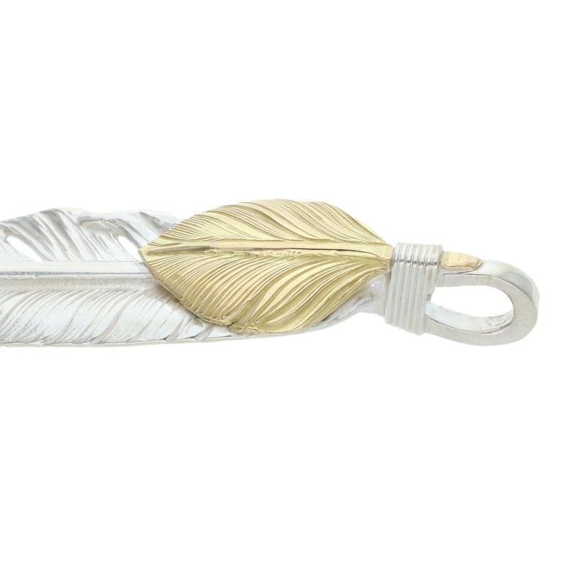 上金 特大 フェザー 右向き 美品 新品】上金特大フェザー 右向き 【取扱：原宿シルバー店】 | すべての