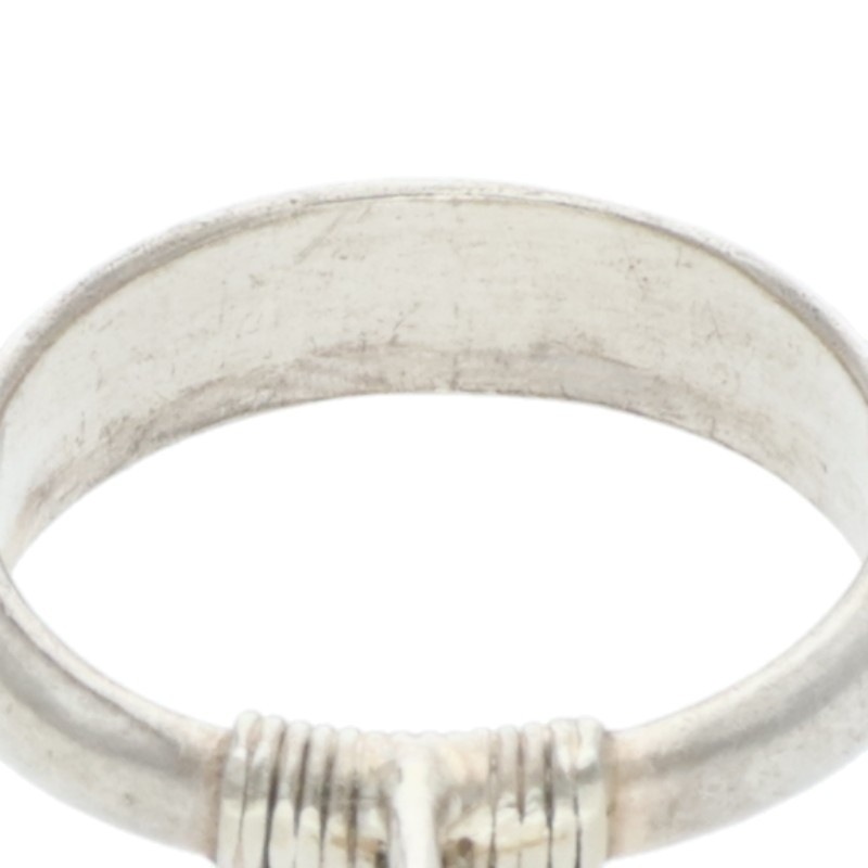 金メタル付きチャームリング〈11号〉 ※使用感あり【取扱：原宿