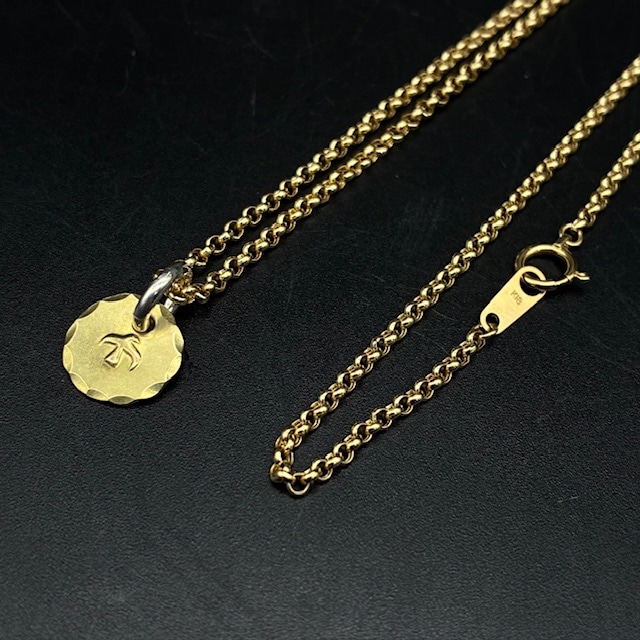 全金メタル 大 × K18 Gold chain 20inch SET 【取扱：全店】 | 特別