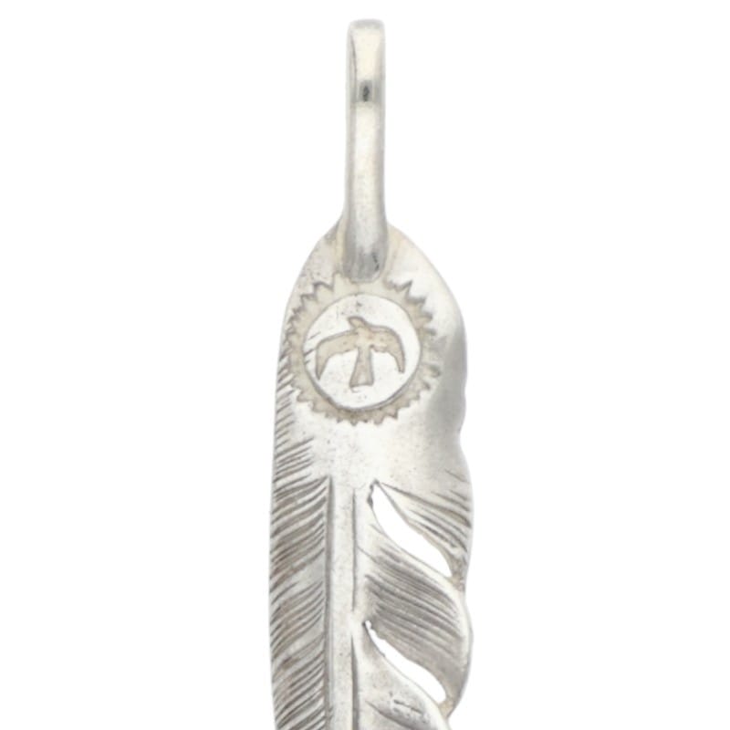 最終値下げ！！ ゴローズ　シルバーフェザー大左右 上銀特大フェザー 左向き 【取扱：福岡天神店】 | すべての商品