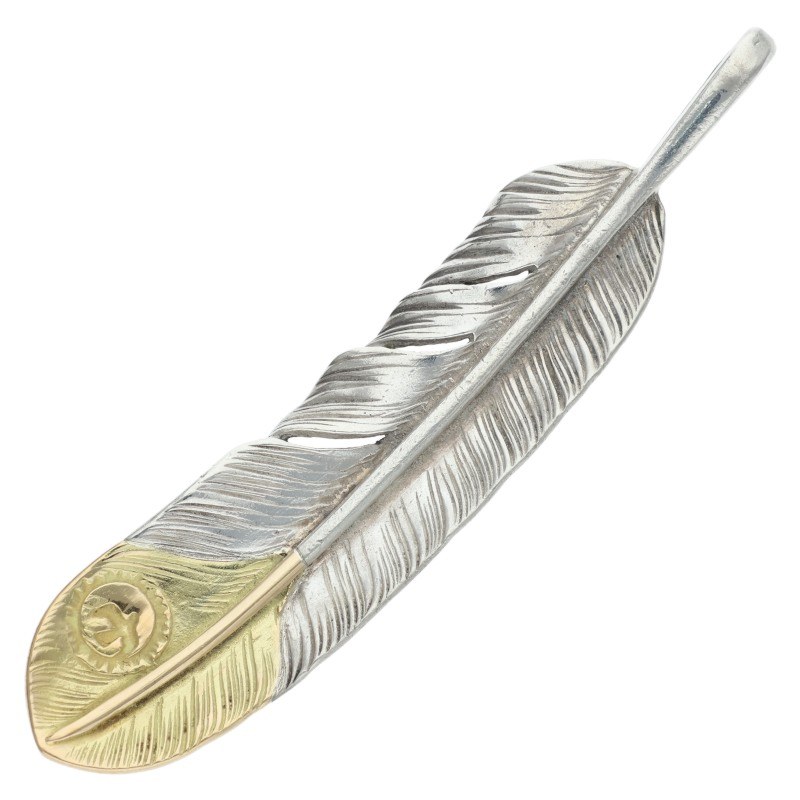 オールド先金特大フェザー 左向き 9.21g ※広げなし【取扱：原宿