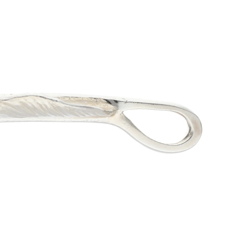 2/2新入荷セール23時まで】メタル付き特大フェザー 左向き 【取扱