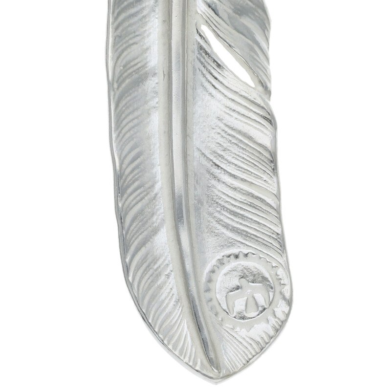 新品】上銀金縄ターコイズ特大フェザー 右向き 【取扱：渋谷店