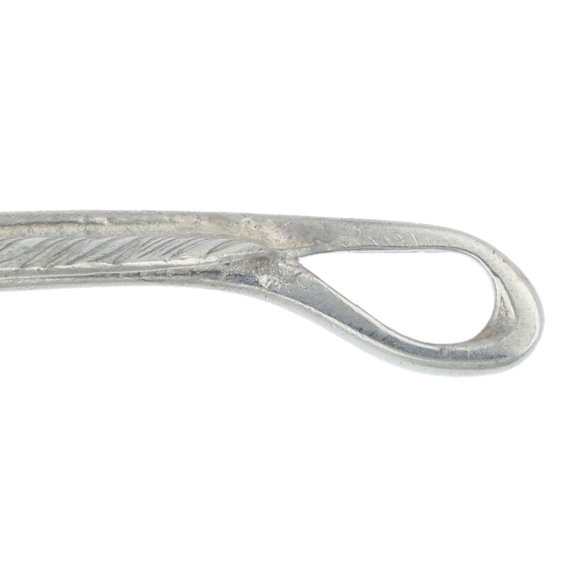 【silver925＋右】　プレーン特大フェザー　新品未使用 プレーン特大フェザー 右向き 【取扱：心斎橋店】 | すべての