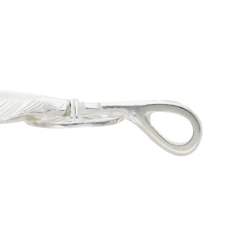 新品】SVハートホイールフェザー 大 【取扱：原宿シルバー店