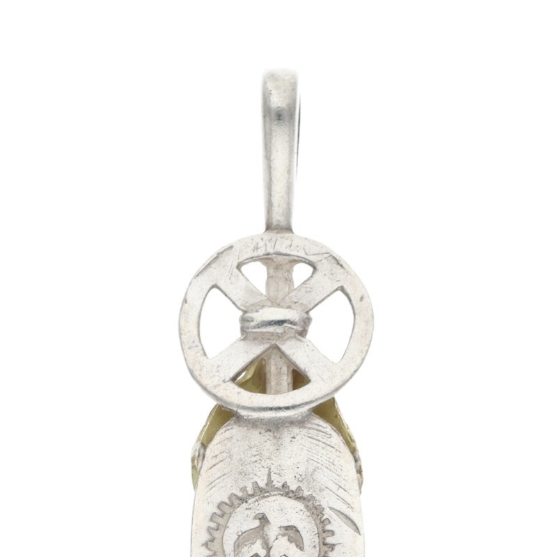 ゴローズ　ハートホイールフェザー大 RINKAN保証書原本 goro's - ゴローズ ハートホイールフェザーMの通販 by オリジナル