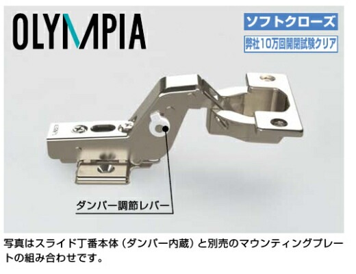 おらんたん スガツネ ランプ LAMP ラプコン搭載 オリンピアスライド丁番 360