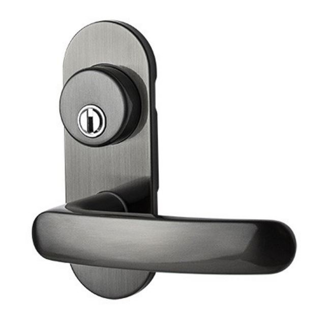 長沢 レバーハンドル GM [ジーエム] 1Hレバーチューブラ錠 小判