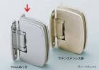 【スガツネ】 Stremler ガラスドア用 自由丁番 4861型 【4861.30.0】 【111mm】 【クロム壁取付タイプ】
