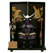 五月人形 大越忠保 上杉謙信 鎧飾り 10号 横幅80cm