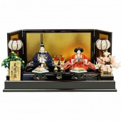 雛人形 久月×天祥 親王飾り 天繍の雅 十二単姿雛 横幅72cm