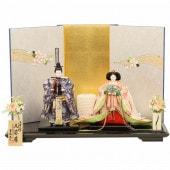 雛人形 吉徳大光×天祥 親王飾り 立雛 横幅78cm