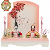 雛人形 こひな 木目込み 桃姫姫さくら 横幅35cm