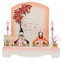 雛人形 こひな 木目込み 桃姫姫さくら 横幅35cm