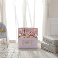 雛人形 宴桜 親王飾り 収納飾り 横幅55cm