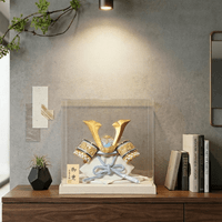 五月人形 工房天祥 選べる 兜飾り ケース飾り 8号 パステルカラー 輝 アクリルケース 横幅32.5cm