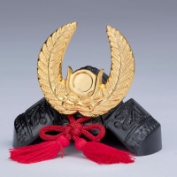 五月人形 高岡銅器 BUSHIDO 徳川家康 兜 横幅8cm ging-072-gbl