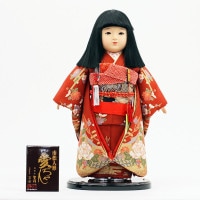 市松人形 齊藤公司作13号 横幅33cm