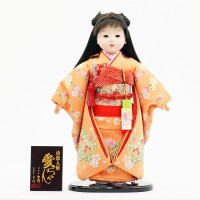 市松人形 齊藤公司作13号 横幅33cm