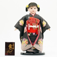 市松人形 齊藤公司作13号 横幅33cm