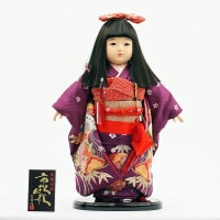 市松人形 齊藤公司作13号 横幅33cm