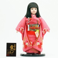 市松人形 齊藤公司作13号 横幅33cm