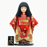 市松人形 齊藤公司作13号 横幅33cm