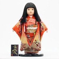 市松人形 齊藤公司作13号 横幅33cm