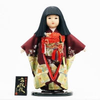 市松人形 齊藤公司作13号 横幅33cm