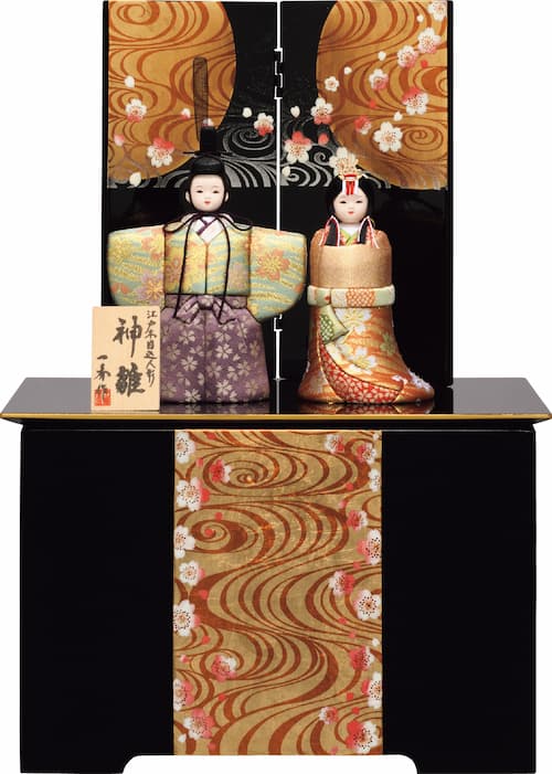 一秀 神雛 (0号・収納) 木目込み