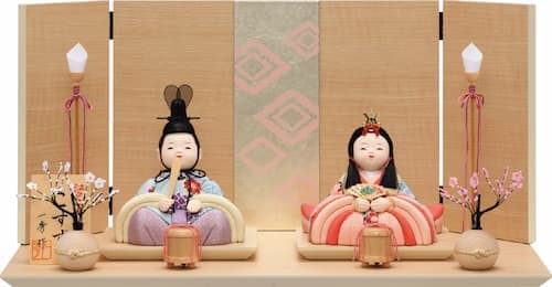 一秀 親王飾 (こすず16号) 木目込み