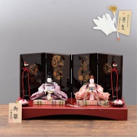 雛人形 親王飾り 横幅40cm 工房天祥 限定 オリジナル 京16番 横幅40cm