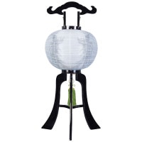 盆提灯 極上本塗黒 黒鳳凰 絹二重 12号W 36x94cm 極厚24mm ワンタッチ仕様 7営業日以内に発送 1/15より順次発送