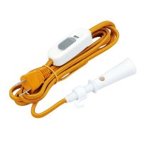 盆提灯 スイッチ付金綿コード 小 2m 大内行灯8 9号用 7営業日以内に発送 1/15より順次発送