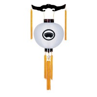 盆提灯 家紋用御殿丸 黒檀 特三丸 25W 絹張 無地 黒檀突板材 ●7営業日で発送／家紋・名入の場合+10日間 1/15より順次発送