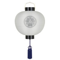 盆提灯 家紋用門提灯 門提灯 絹二重 尺三丸 40W 絹二重 無地 合板材 ●7営業日で発送／家紋・名入の場合+10日間 1/15より順次発送